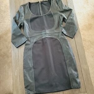 NWT Tart Faux Leather Dress M